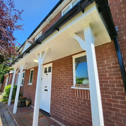Recent roofline project completed in Shropshire