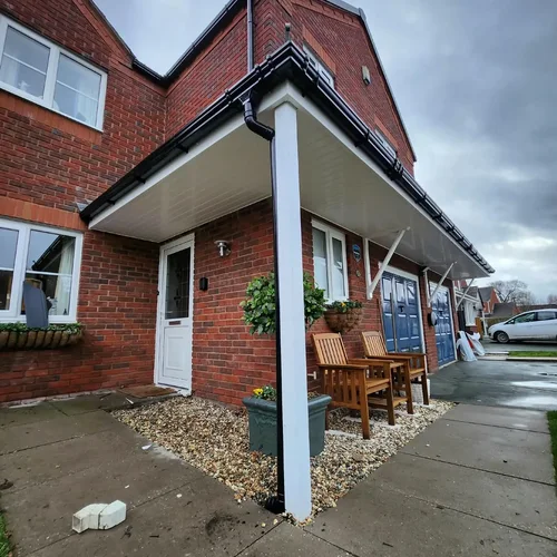 Recent roofline project completed in Shropshire